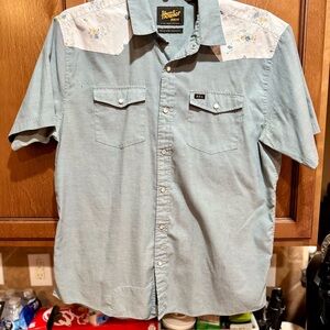 Howler Brothers ACL Yellow Rose Shirt size Large